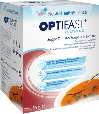 OPTIFAST Suppe Tomate Geschmack 8X55 g Pulver