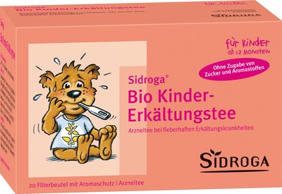 SIDROGA Bio Kinder-Erkältungstee 20X1.5 g Tee
