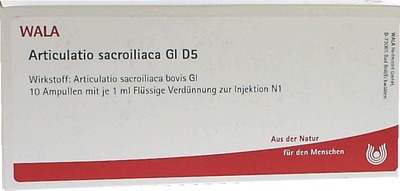 Articulatio sacroiliaca GL D5 10X1 ml Ampullen