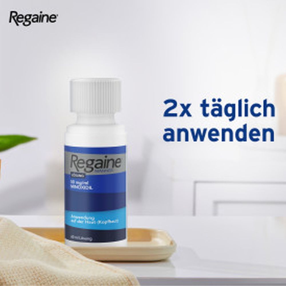 Regaine Männer Lösung (1 Monats Packung) bei erblich bedingtem Haarausfall