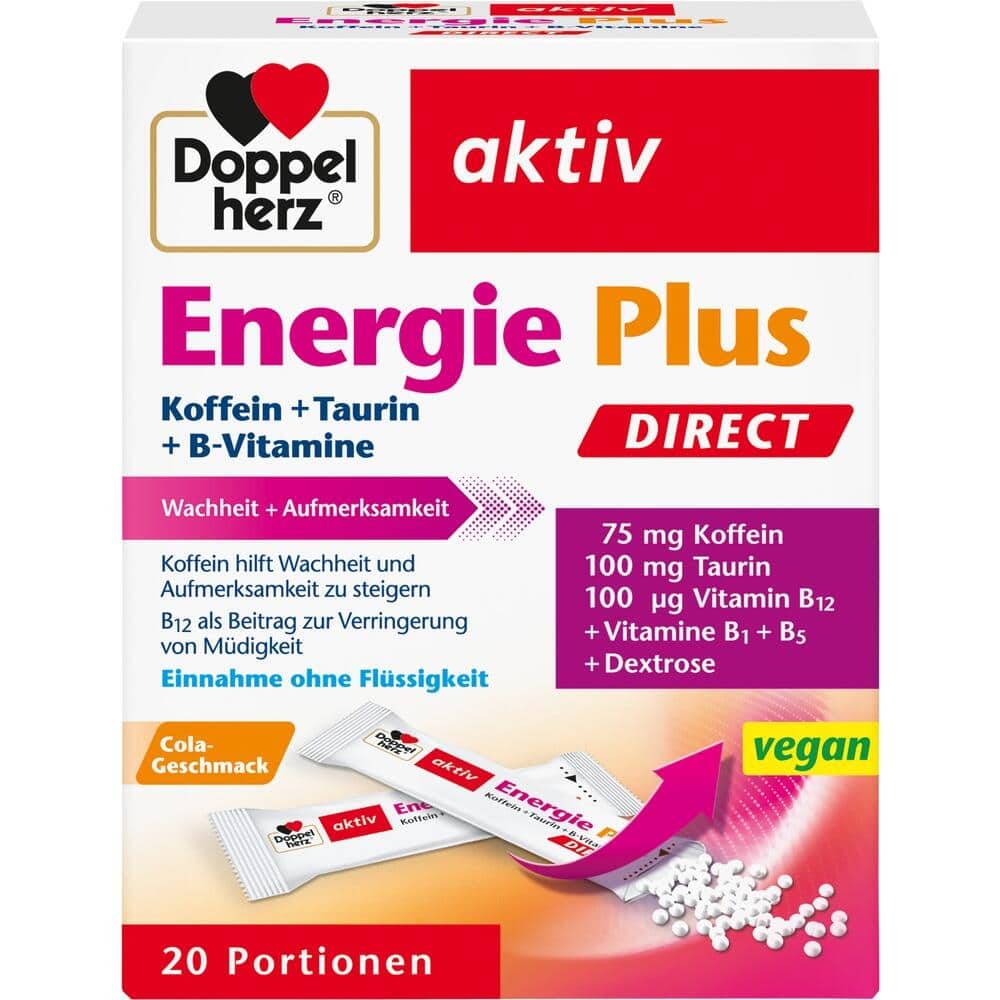 Doppelherz aktiv Energie Plus DIRECT 20 St Pellets