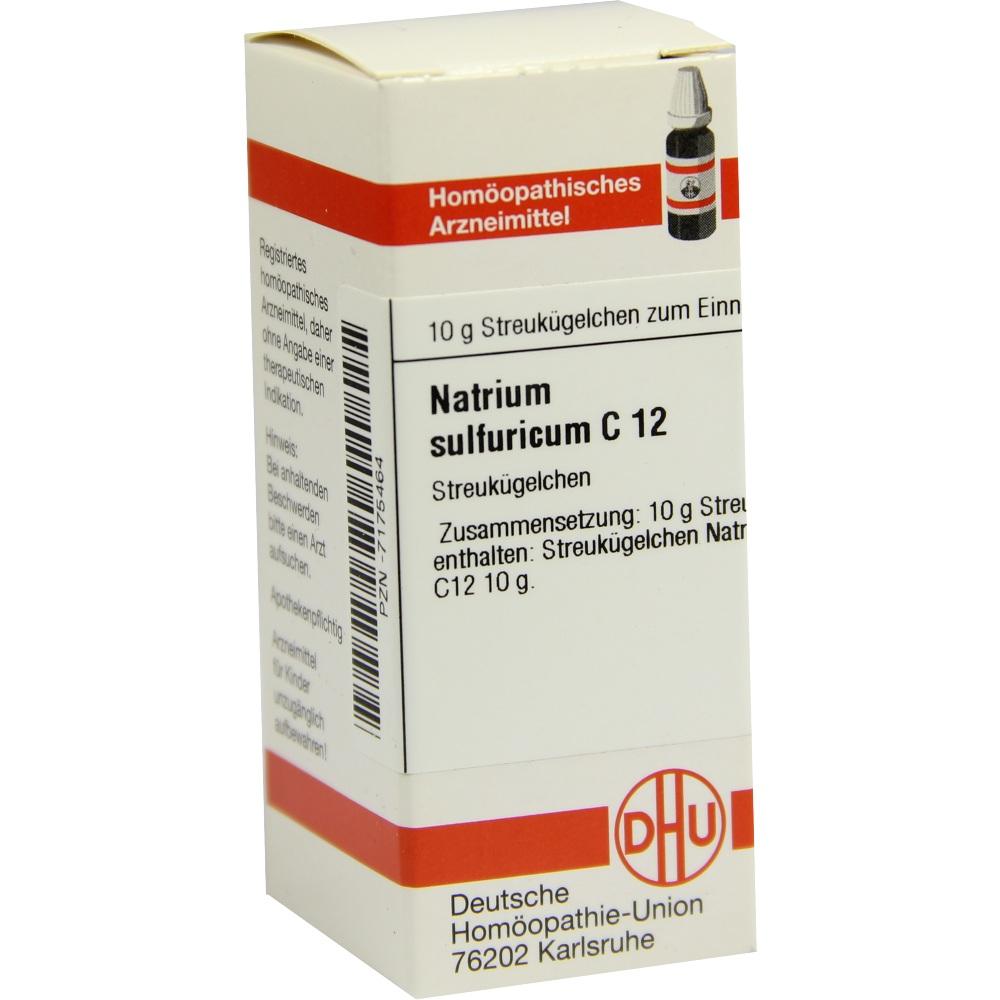 NATRIUM SULFURICUM C 12 Globuli 10 g Globuli