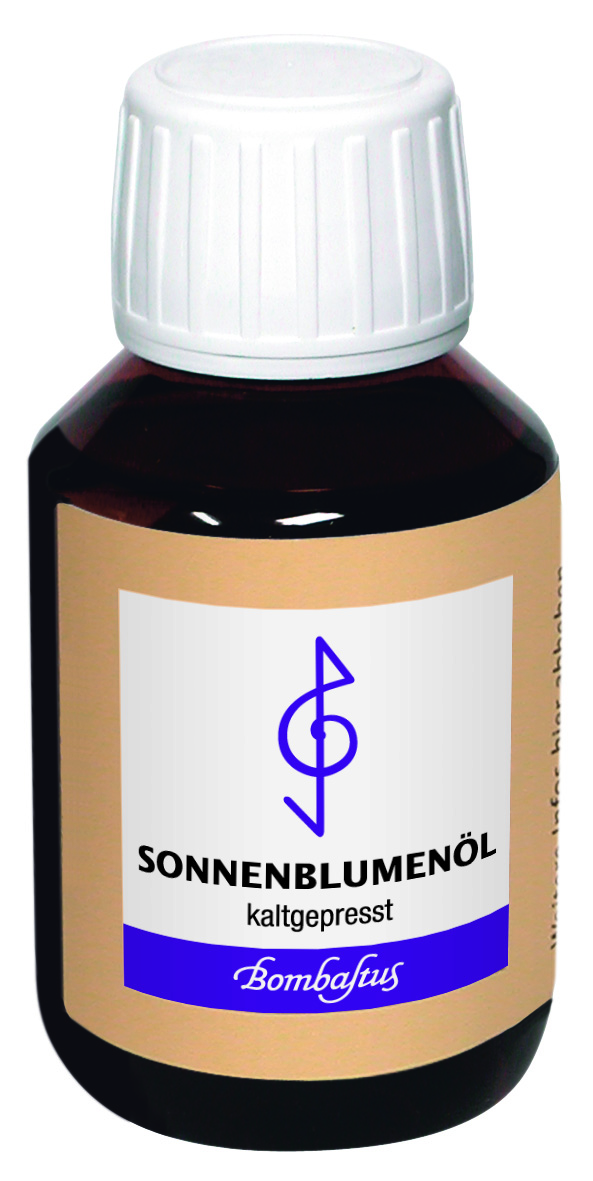 Bombastus SONNENBLUMENÖL kaltgepresst 100 ml Flüssigkeit