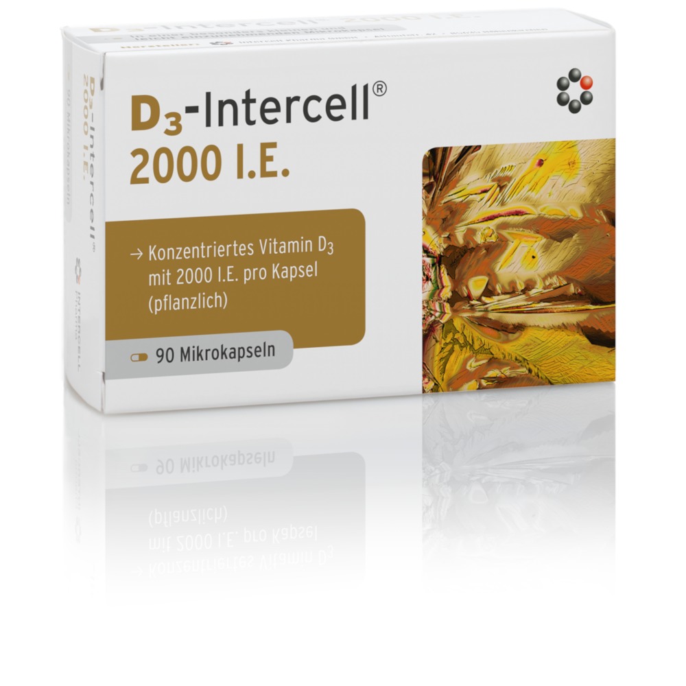 D3-INTERCELL 2.000 I.E. Kapseln 90 St Kapseln
