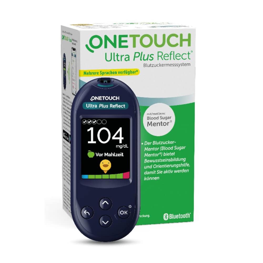 ONETOUCH Ultra Plus Reflect Plus Diabetes Start-Set mg/dL 1 Sparset