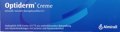 Optiderm Creme bei Juckreiz und trockener Haut 50 g Creme