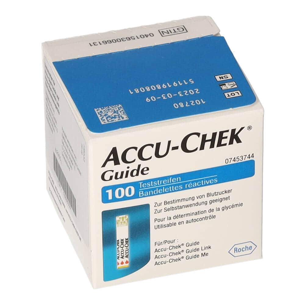 ACCU-CHEK Guide Teststreifen 100 St Teststreifen