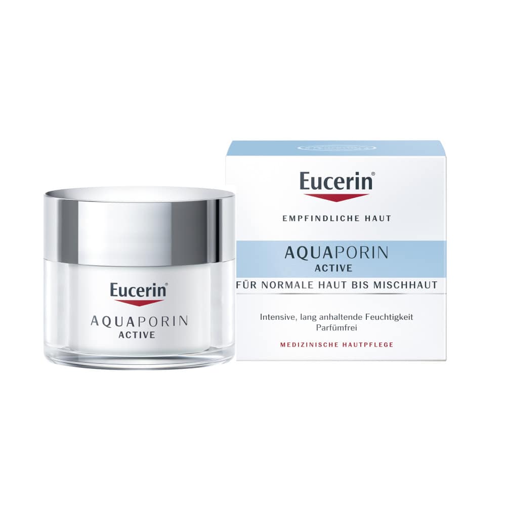 Eucerin AQUAporin ACTIVE für normale Haut bis Mischhaut  50 ml Creme