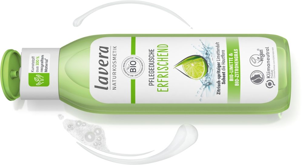 lavera PFLEGEDUSCHE ERFRISCHEND  250 ml Flaschen