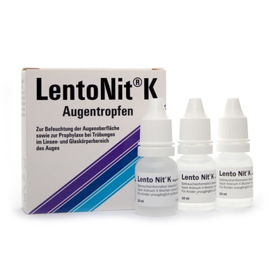 LENTO NIT K Augentropfen 3X10 ml Augentropfen