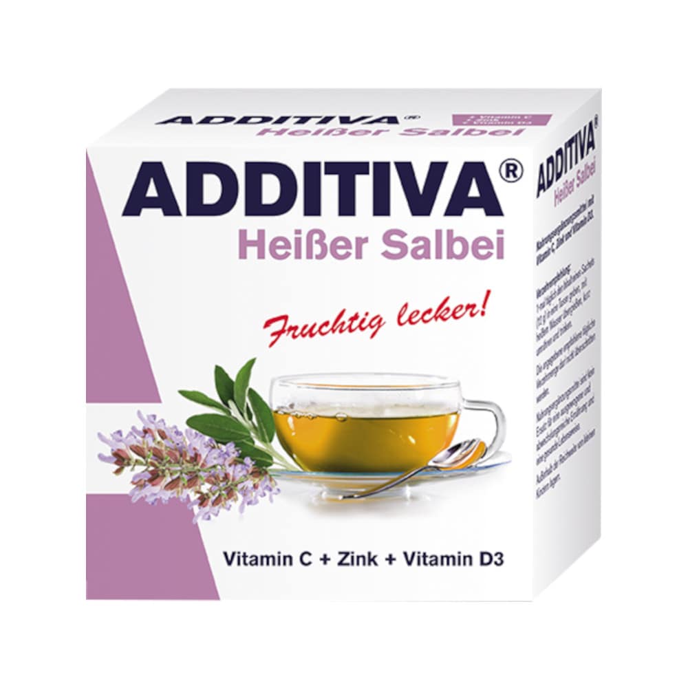 ADDITIVA heißer Salbei Pulver 120 g Pulver