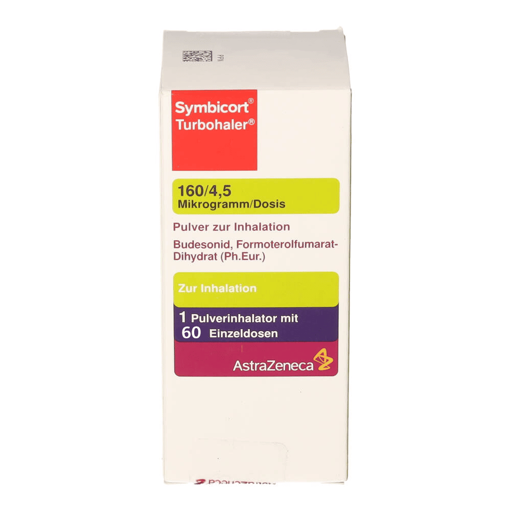 Symbicort Turbohaler 160/4,5 Mikrogramm/Dosis 1 St Inhalationspulver