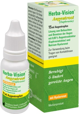 HERBA-VISION Augentrost Augentropfen 15 ml Augentropfen