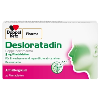 Doppelherz Pharma Desloratadin 5mg 20 St Filmtabletten