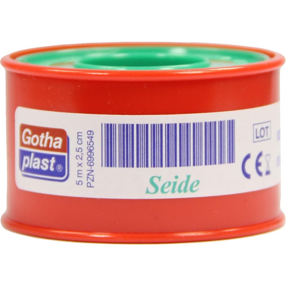 Gotha SILK Heftpflaster Seide 2,5 cmx5 m 1 St Pflaster