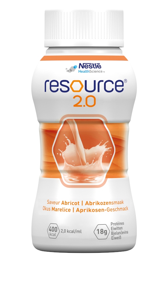resource 2.0 Aprikose 4X200 ml Flüssigkeit