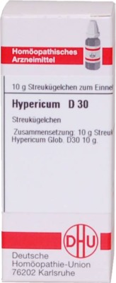 HYPERICUM D 30 Globuli 10 g Globuli