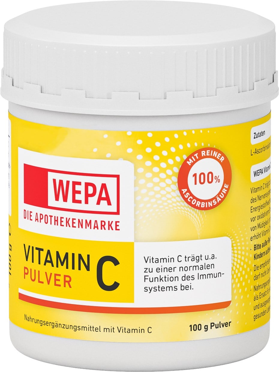 WEPA VITAMIN C PULVER 100 g Pulver