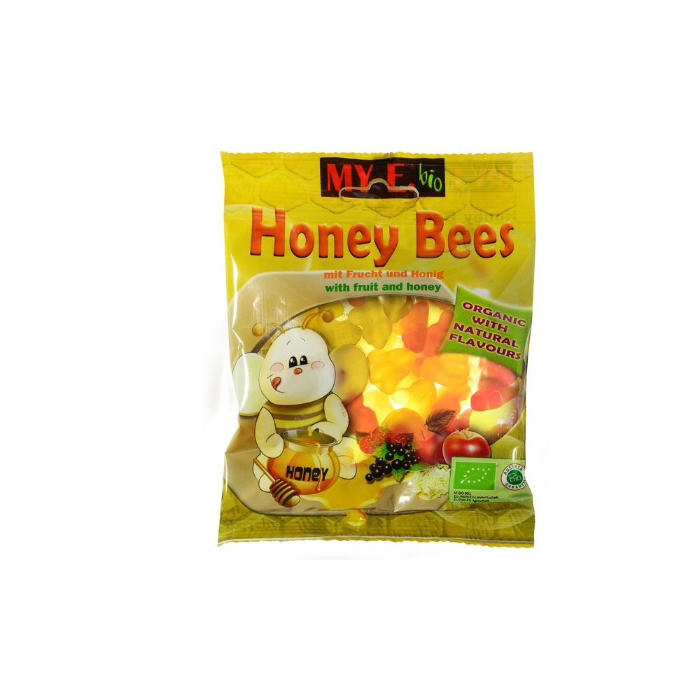 MY E Bio Honey Bees 80 g Bonbons