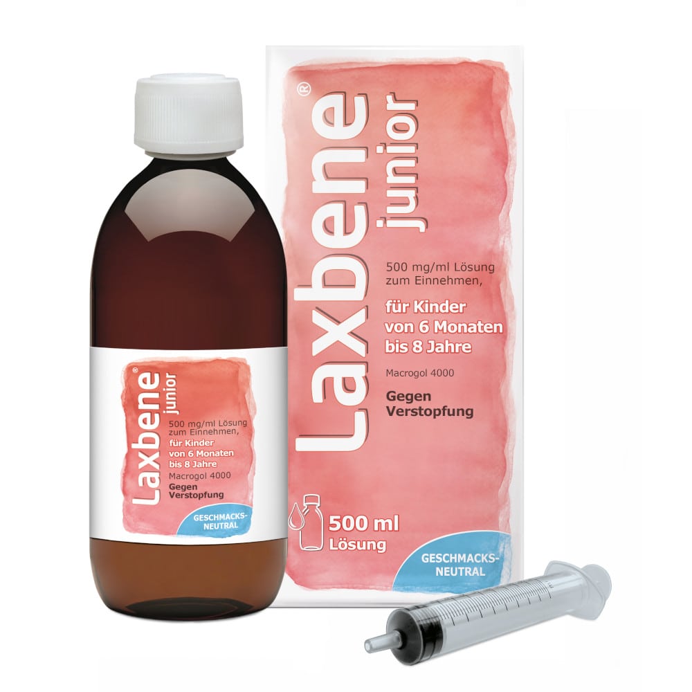 Laxbene junior 500 mg/ml Geschmacksneutral 500 ml Lösung zum Einnehmen