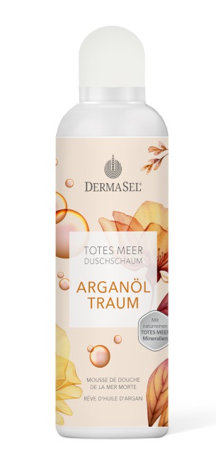 DermaSel Arganöltraum Duschschaum 200 ml Schaum