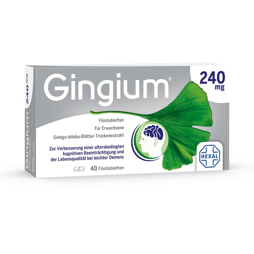 Gingium 240 mg 40 St Filmtabletten
