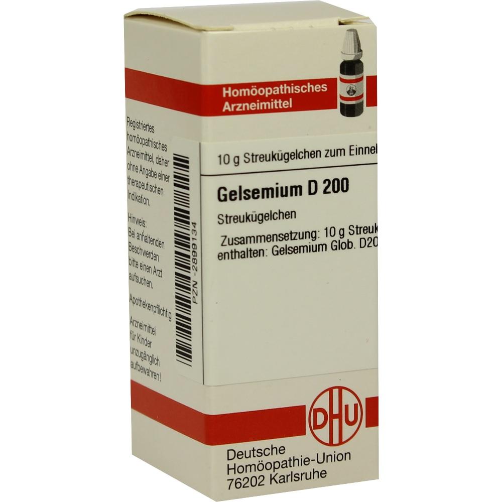 GELSEMIUM D 200 Globuli 10 g Globuli