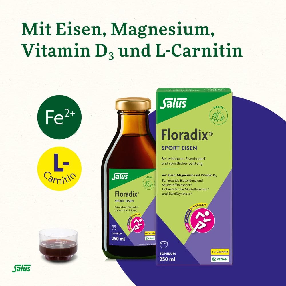Floradix Sport Eisen 250 ml Tonikum