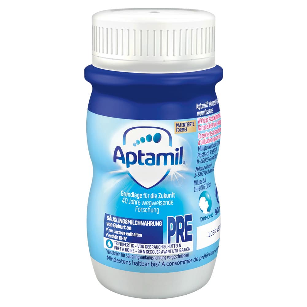 Aptamil Pronutra PRE Anfangsmilch 2X90 ml Flüssigkeit