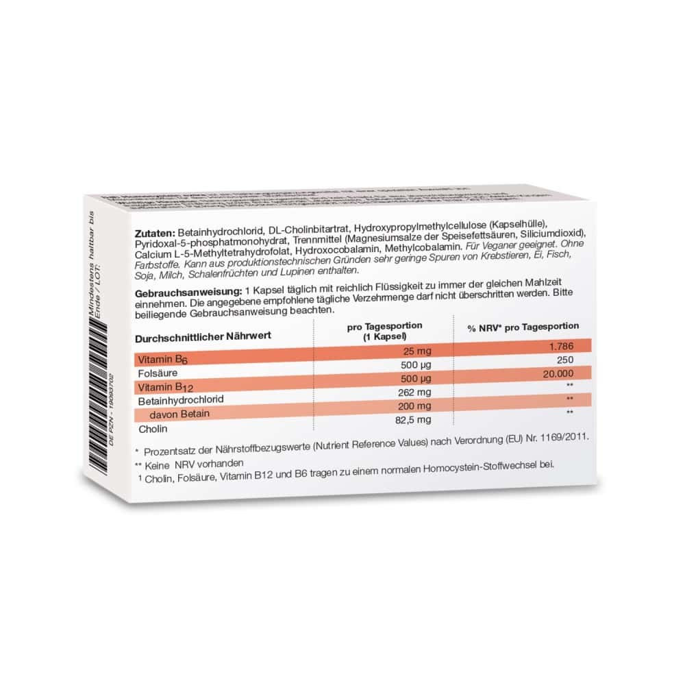 beh Homocystein extra 30 St Kapseln