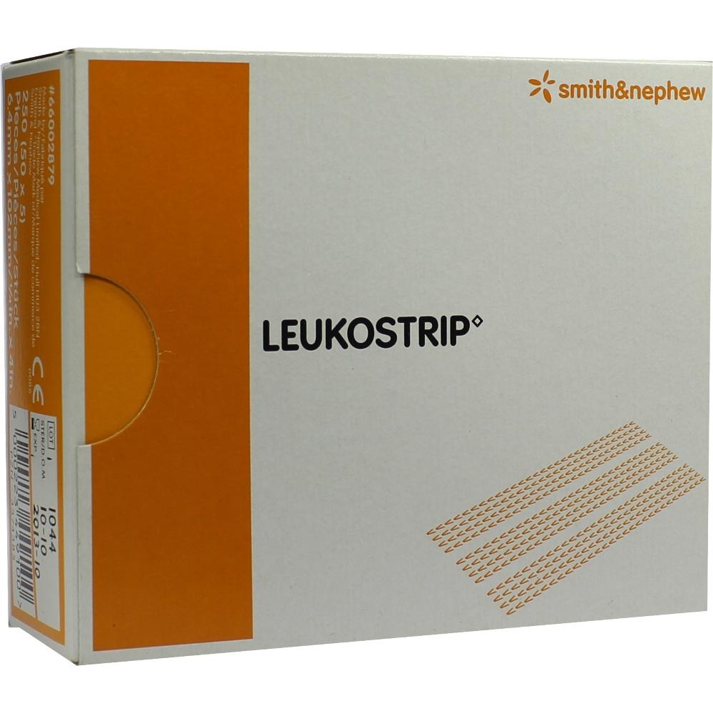 LEUKOSTRIP Wundnahtstreifen 6,4x102 mm Box 50X5 St Pflaster