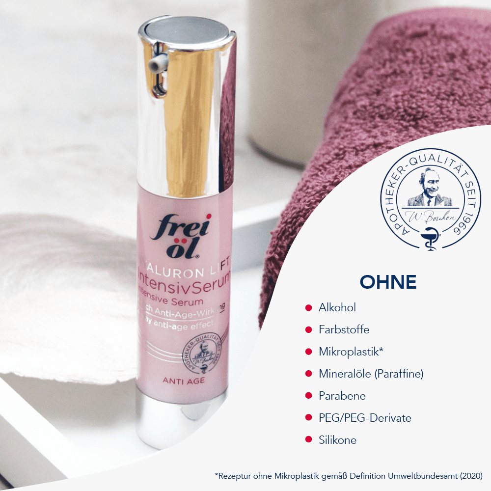 frei öl HYALURON LIFT IntensivSerum  20 ml Konzentrat