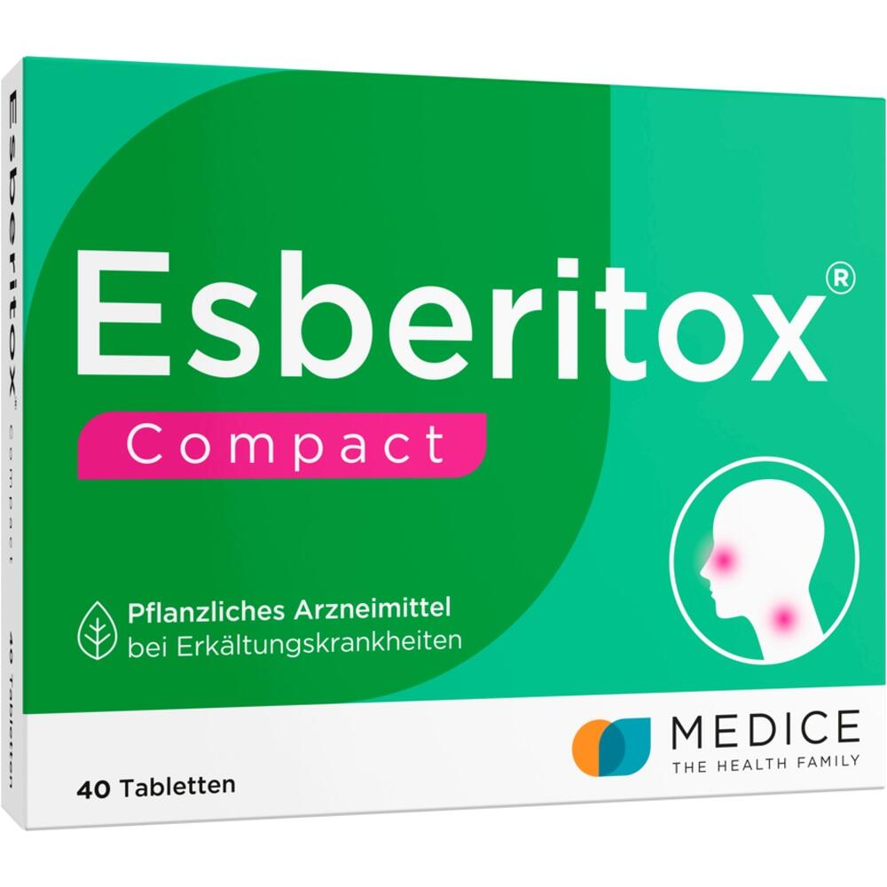 Esberitox Compact Bei Erkältungskrankheiten 40 St Tabletten