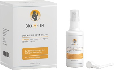 MINOXIDIL BIO-H-TIN Pharma FÜR FRAUEN 3 Monatspackung 3X60 ml Lösung