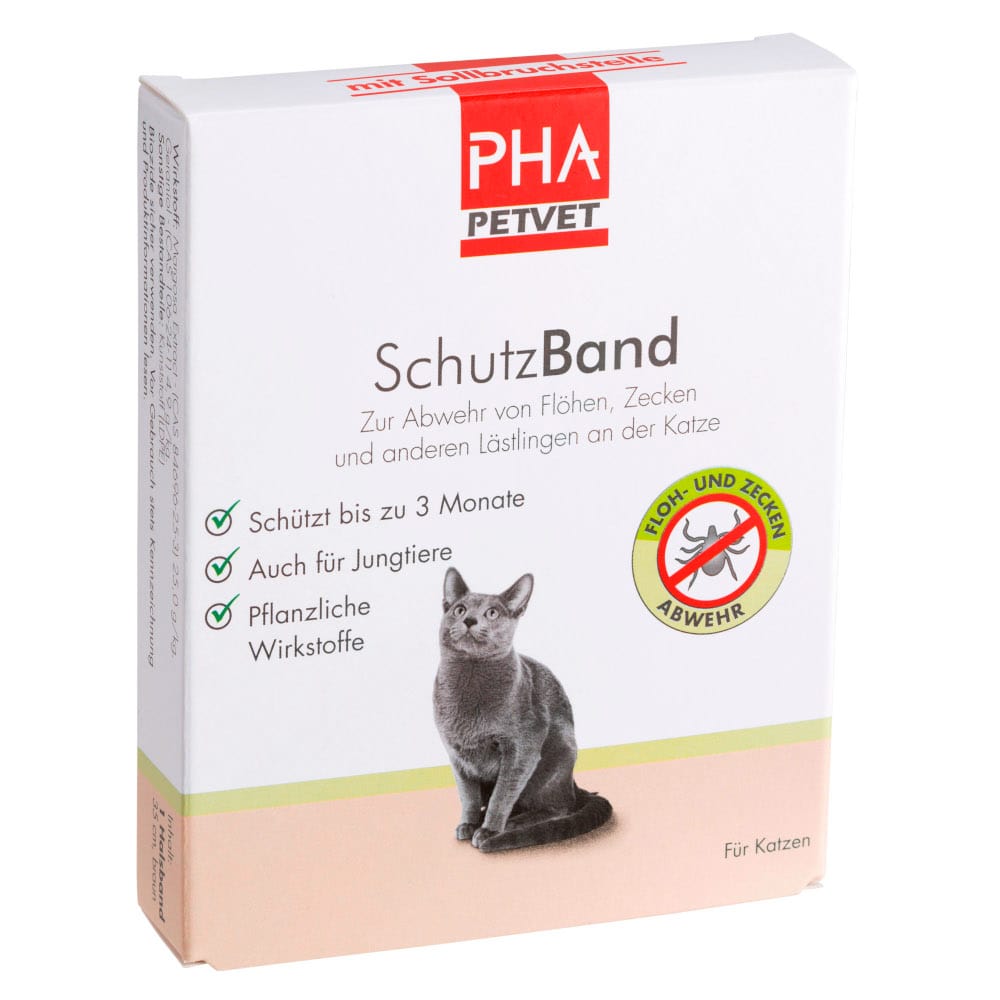 PHA SchutzBand für Katzen 1 St Halsband