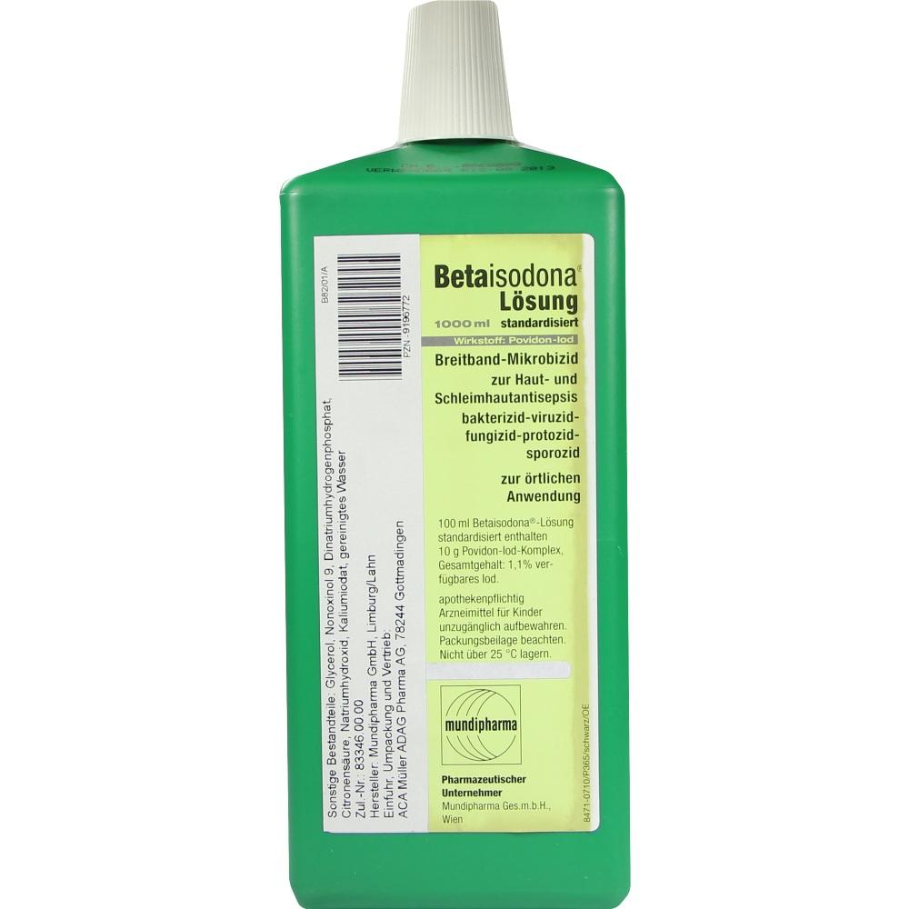 BETAISODONA Lösung 1000 ml Lösung