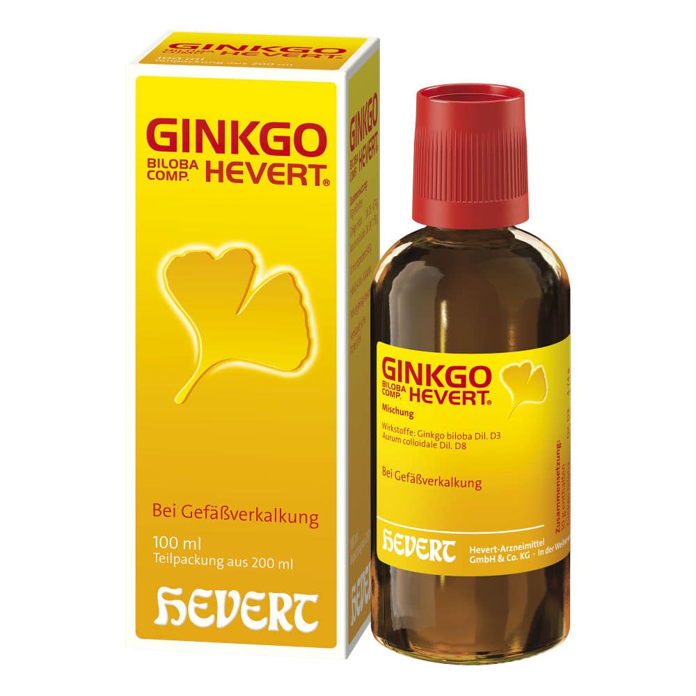 GINKGO Biloba comp. HEVERT Tropfen 200 ml Tropfen