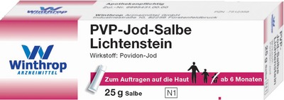 PVP JOD Salbe Lichtenstein 25 g Salbe