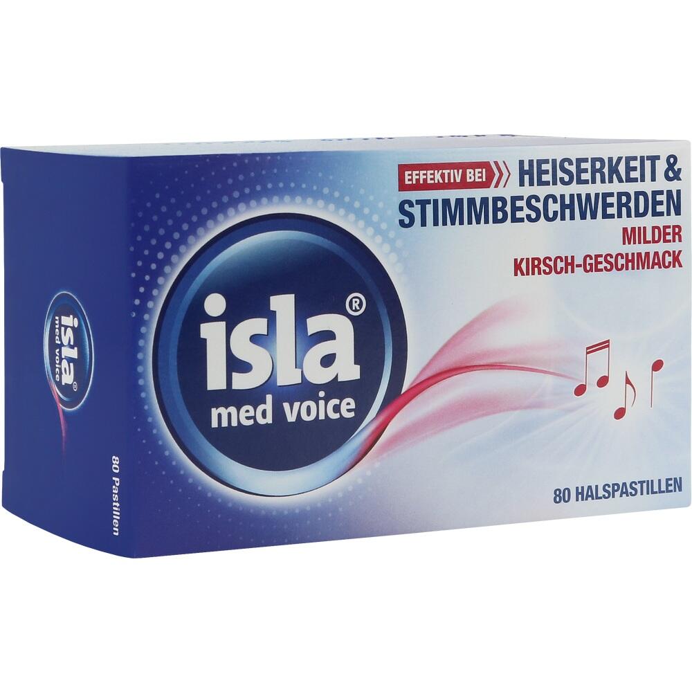 isla med voice Halspastillen 80 St Pastillen