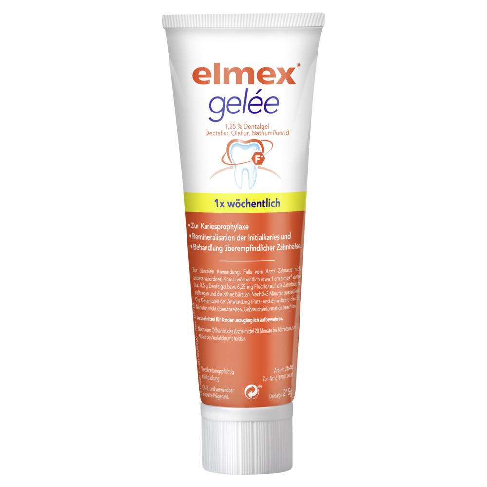 elmex gelée, 215 g Fluoridhaltiges Dentalgel 215 g Gel