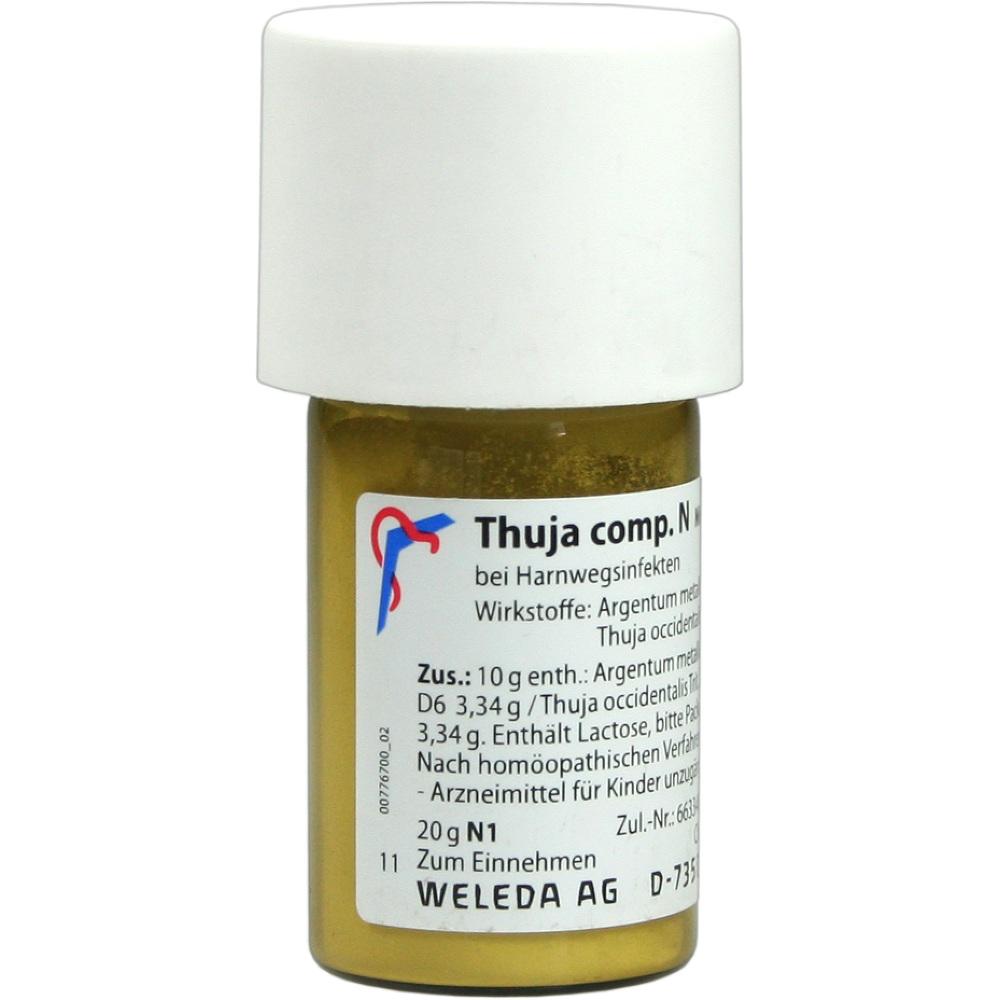WELEDA THUJA COMP.N Trituration 20 g Trituration