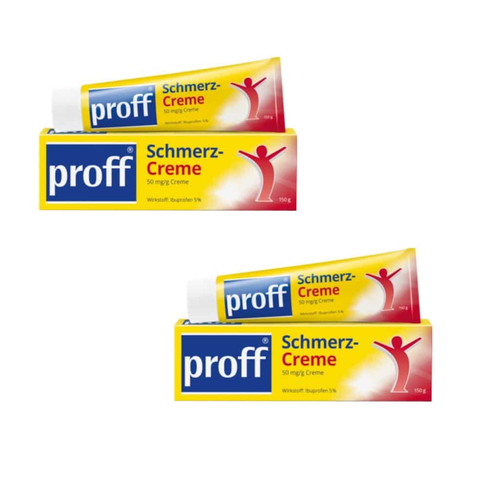 Proff Schmerzcreme 150g Doppelpack 2X150 g Creme
