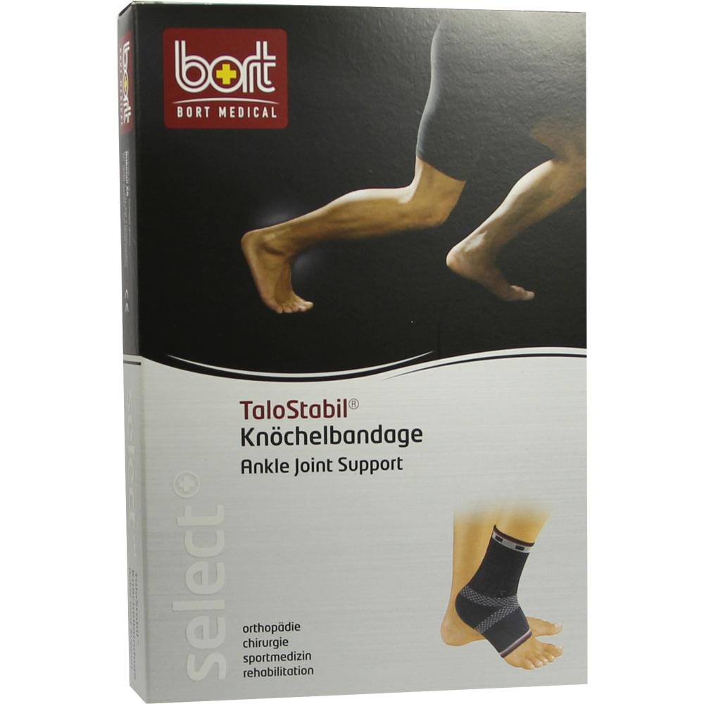 BORT TaloStabil Knöchelst.Sili.rech.large schw. 1 St Bandage