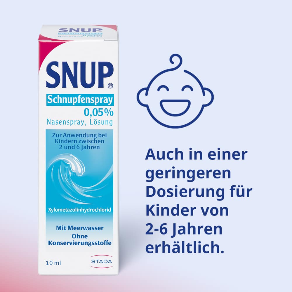 SNUP Schnupfenspray Erwachsene und Schulkinder 10 ml Nasenspray