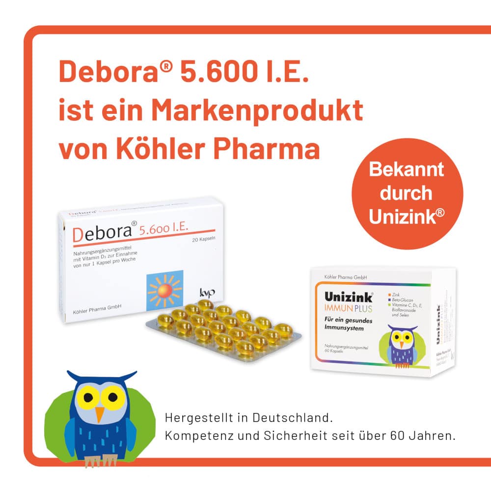 Debora 5.600 I.E. 20 St Kapseln