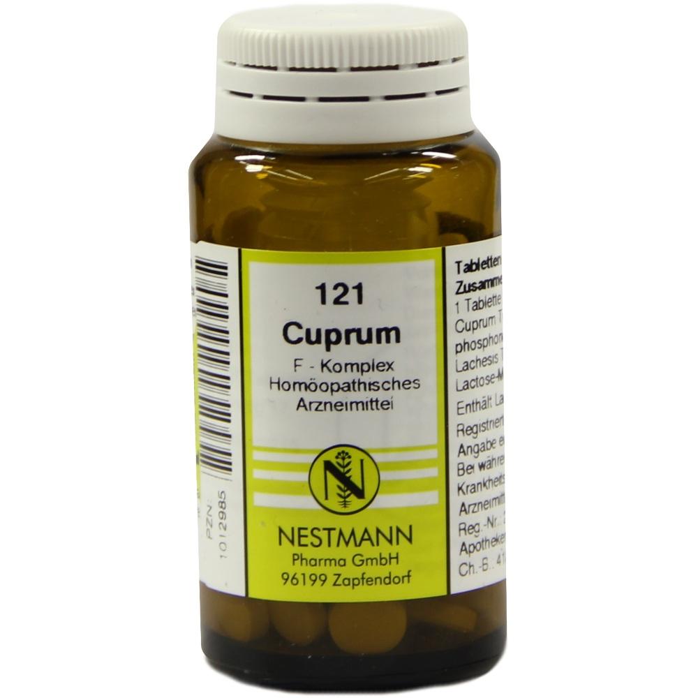 CUPRUM F Komplex 121 Tabletten 120 St Tabletten