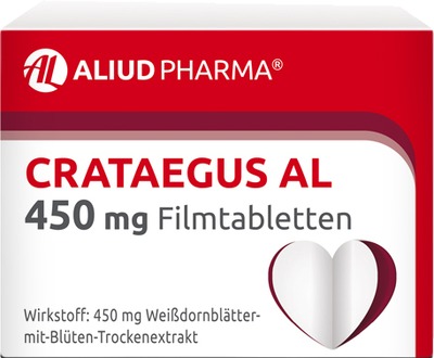 Crataegus AL 450 mg Filmtabletten bei nachlassender Herzleistung