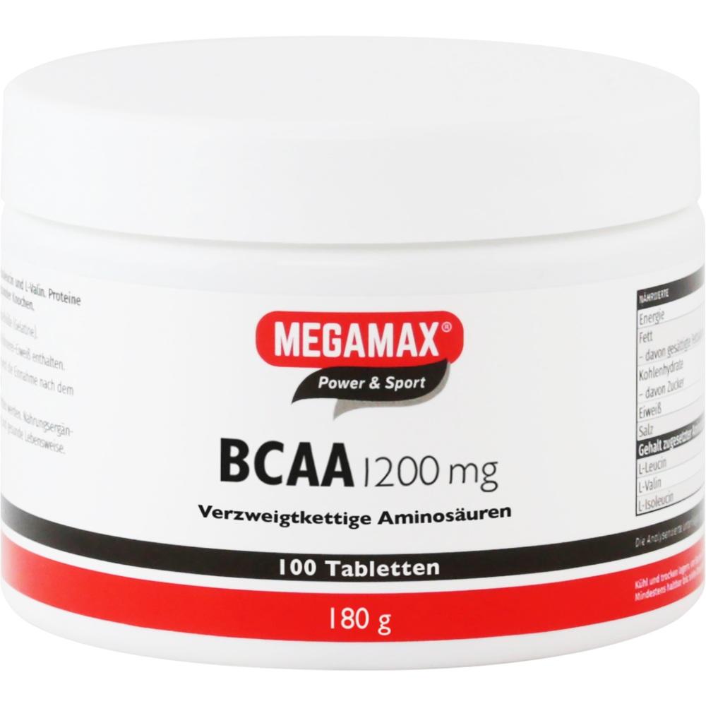BCAA 1.200 mg Megamax Tabletten 100 St Tabletten