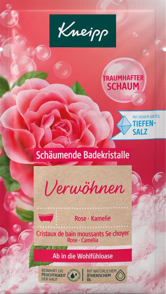 Kneipp Schäumende Badekristalle Verwöhnen 80 g Salz