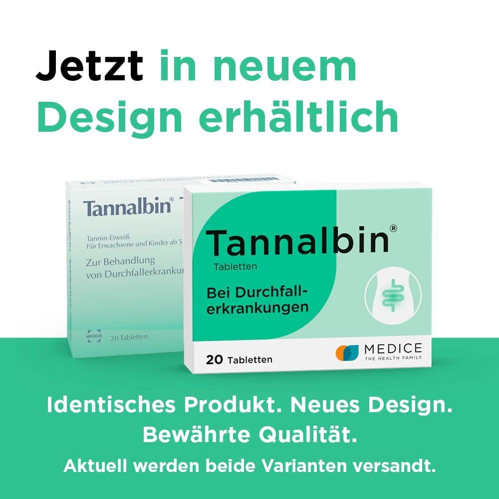 Tannalbin bei Durchfallerkrankungen 20 St Tabletten